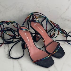 Amina Muaddi AWGE heels